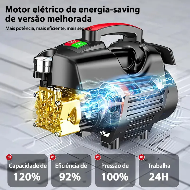 Motor elétrico de versão melhorada